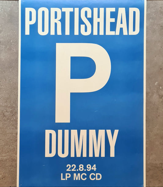 Portishead 'Dummy' Original Poster 1994