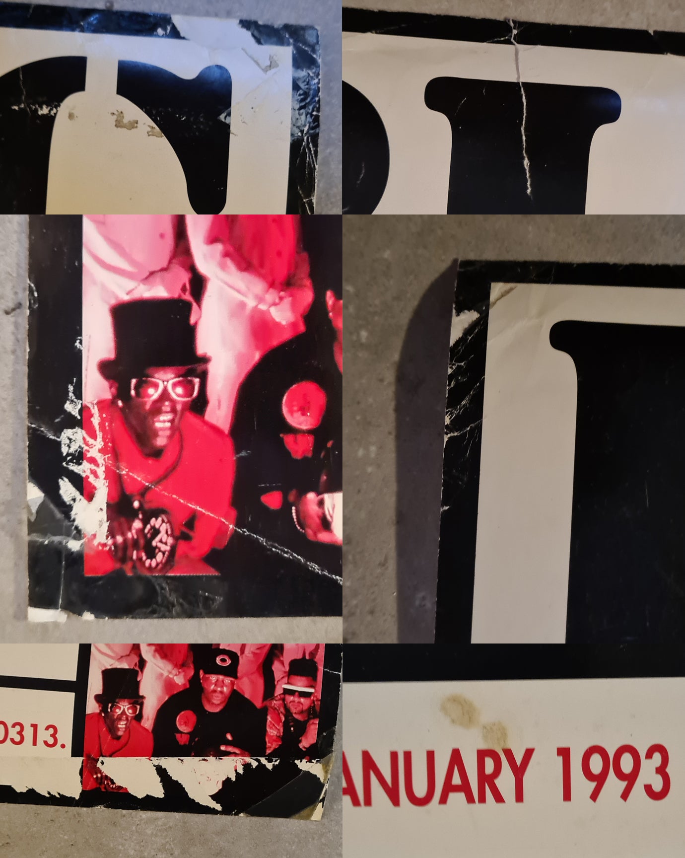 Public Enemy 'Live in Hong Kong' Original Poster 1993