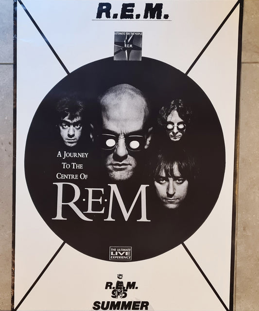 REM 'Monster Tour' Original Poster 1995