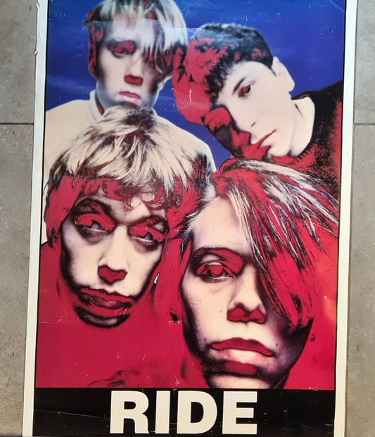Ride 'Band Photo' Original Poster