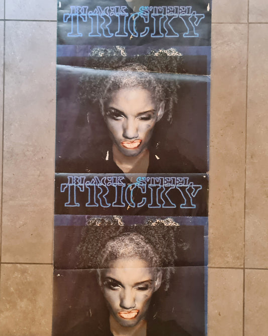 Tricky 'Black Steel' Original Poster 1995